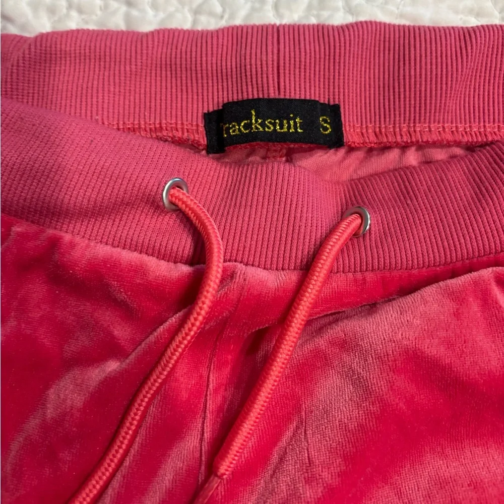 Pink Velour Tracksuit - Picture 5 of 7